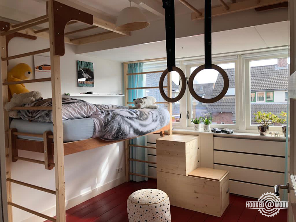 Kinderbed Hooked@Wood