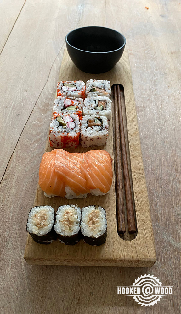 Hooked@Wood shushi palnk