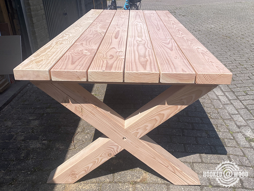 buitentafel op maat Hooked@Wood